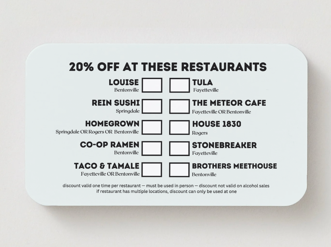 Daily Dine Card